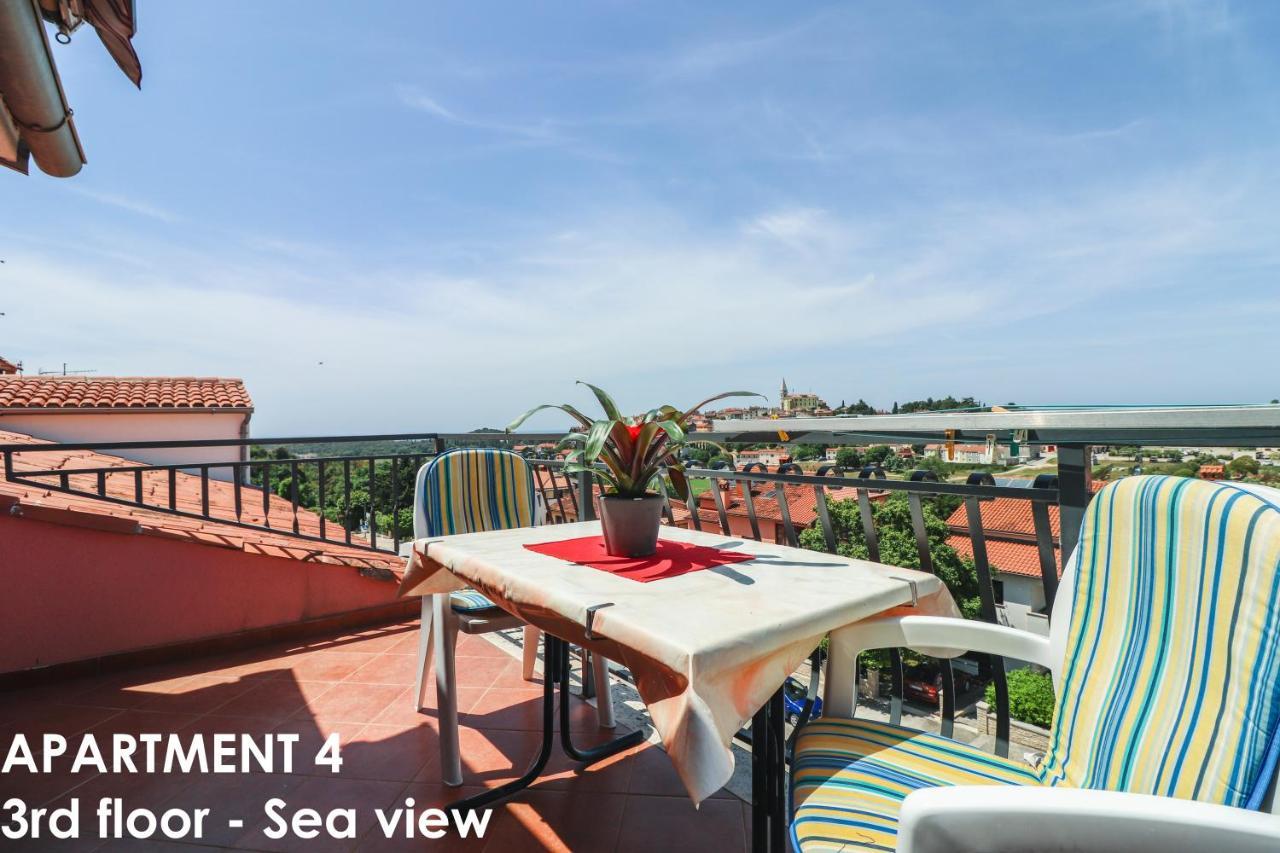 Beautiful Sea View Apartments - Niko Ceko Vrsar Dış mekan fotoğraf